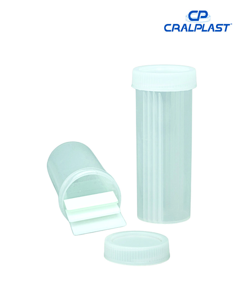 Porta lâmina plástico tipo frasco 3 lâminas